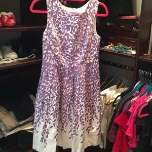 Talbots Purple Dress